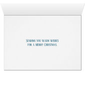 ocean Merry Christmas with starfish (Inside Horizontal (Bottom))