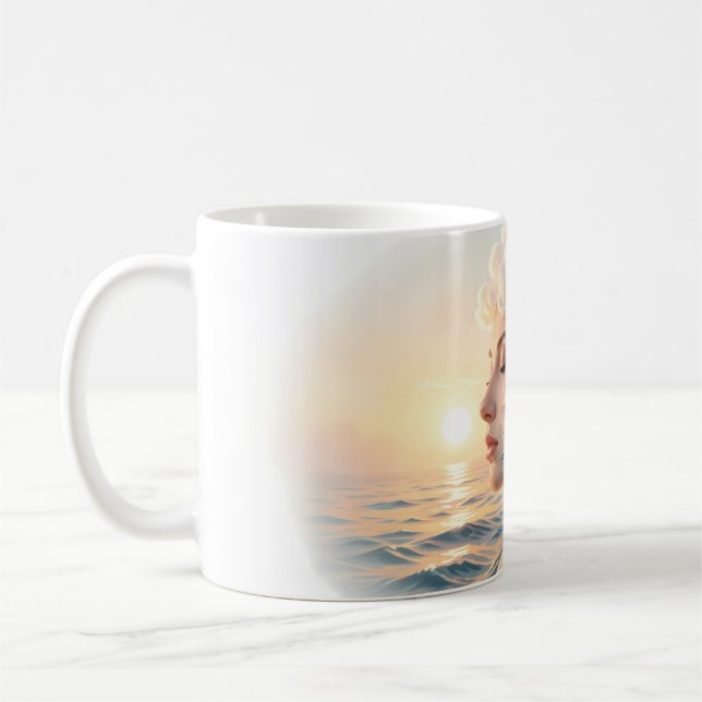 Ocean Mind Dream Portrait Mug (Left)