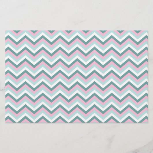 Ocean Mist Chevron Pattern (Front)