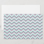 Ocean Mist Chevron Pattern (Front/Back)