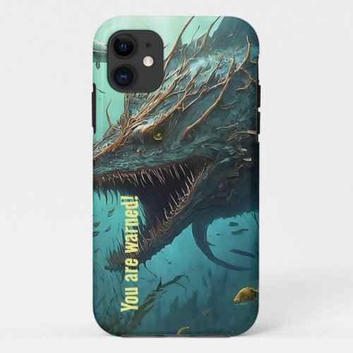 Ocean Monster iPhone  iPad case