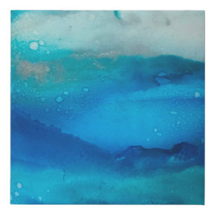 Ocean Moods Faux Wrapped Canvas Print Style #4