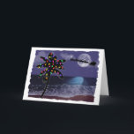 Ocean Moonlight Christmas Holiday<br><div class="desc">Christmas with a twist..  tropical themed holiday items for those of us who live in  warmer climates and won't be seeing snow in person for the  holidays. Christmas is a spirit,  not a temperature!</div>