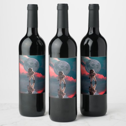 Ocean Moonwalk Wine Label