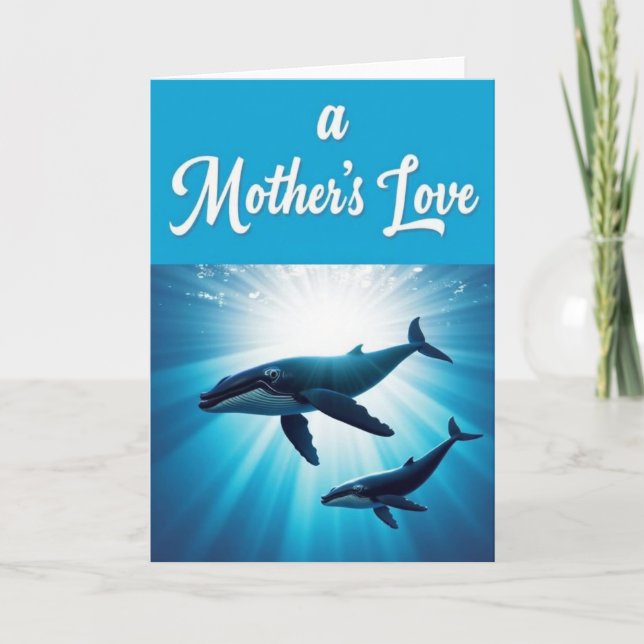 Ocean Mothers Day Card (Front)