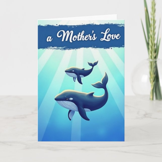 Ocean Mothers Day Love Card (Front)