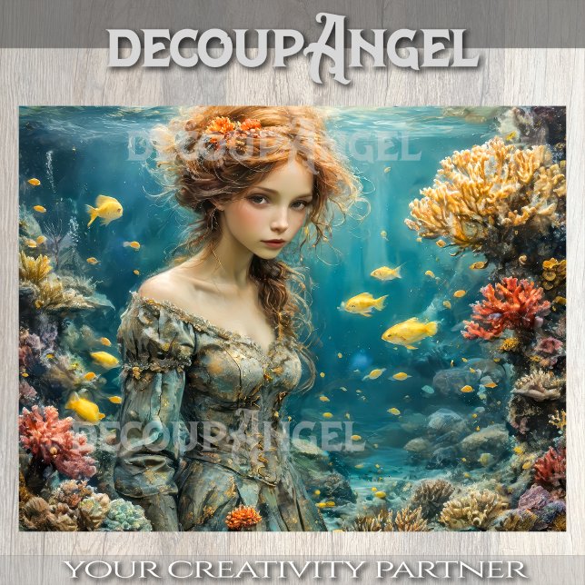 Ocean Muse - Decoupage -  Tissue Paper (Creator Uploaded)
