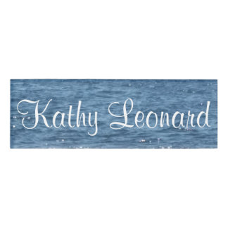 Ocean Name Tag