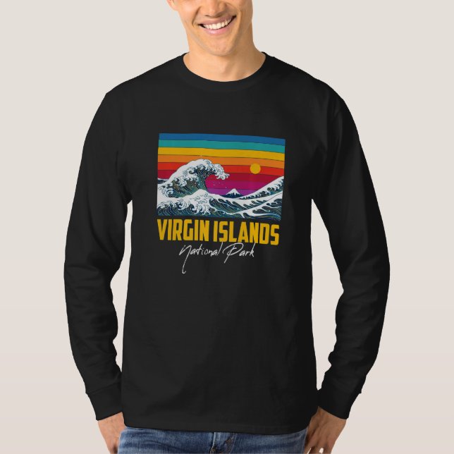 Ocean National Park Virgin Islands St. John Sailor T-Shirt (Front)