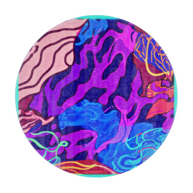 Ocean Nature Painting. Buy Now Cutting Board (Front)