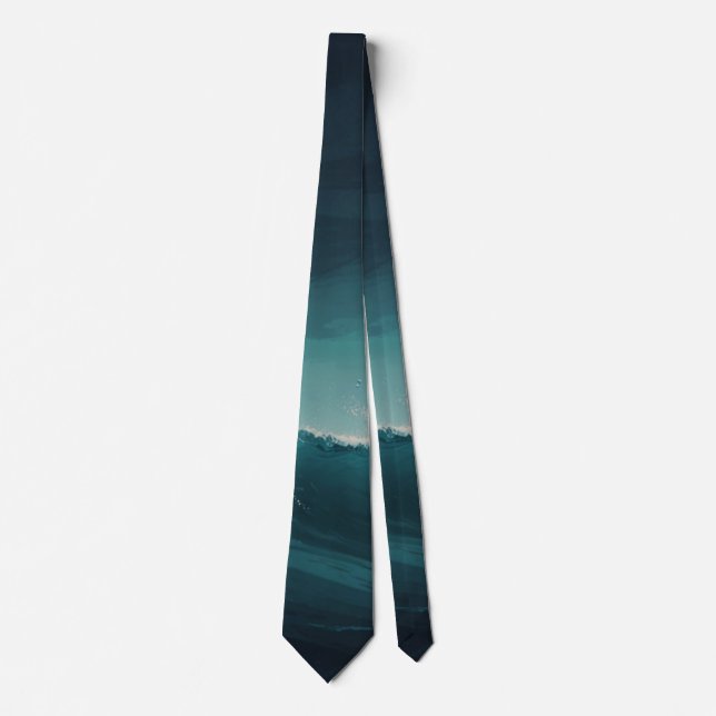 Ocean  neck tie (Front)