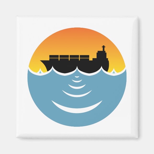 ocean noise pollution magnet (Front)