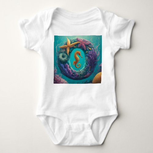 Ocean Odyssey Baby Dress Baby Bodysuit