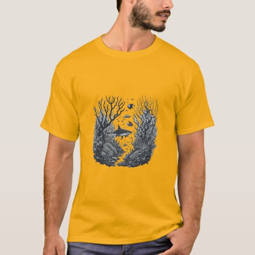 Ocean Odyssey Underwater World T_Shirt Designs