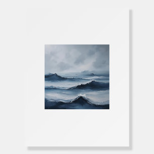Ocean of Silence – Tranquil Ocean Art Foam Board