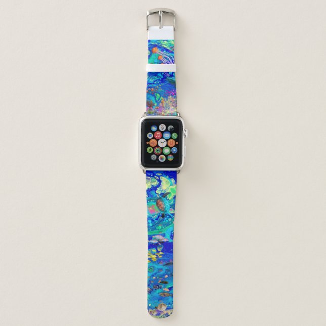 Ocean Paradise Apple Watch Band (Front)