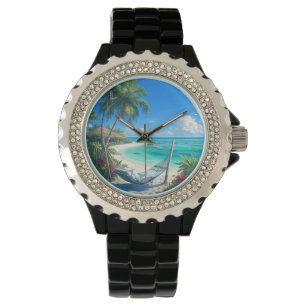 Ocean Paradise - Tropical Beach Oasis Watch
