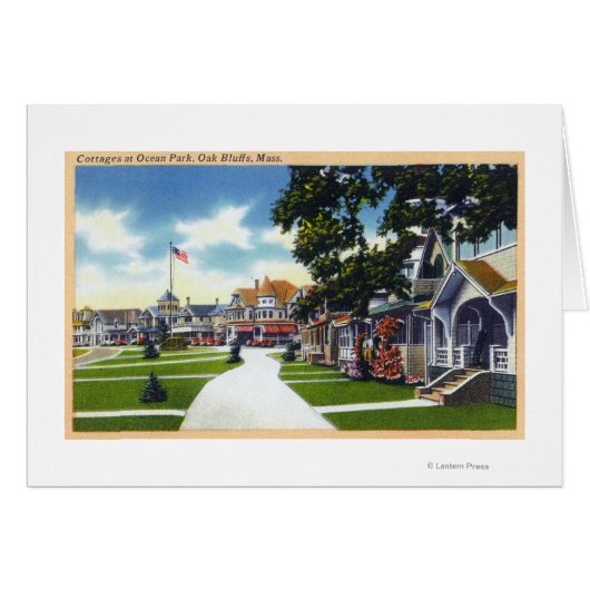Ocean Park Cottages Scene Cards (Front Horizontal)