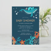 Ocean Party | Baby Shower Invitation (Standing Front)