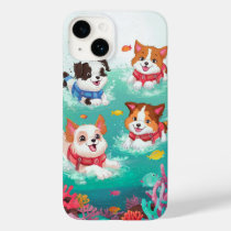 "Ocean Paws: Dive into Adorable Phone Case Design