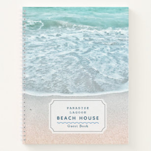 Beach House Vacation Rental Guest Book – RedBerry Guest Books