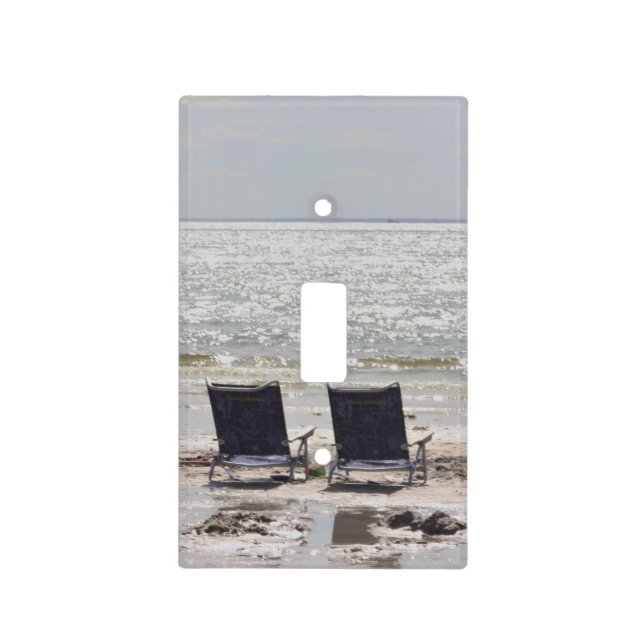 Ocean photo light switch cover (Front)