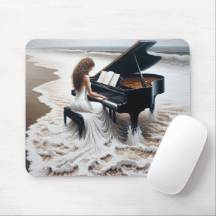 Ocean Pianist Mouse Pad