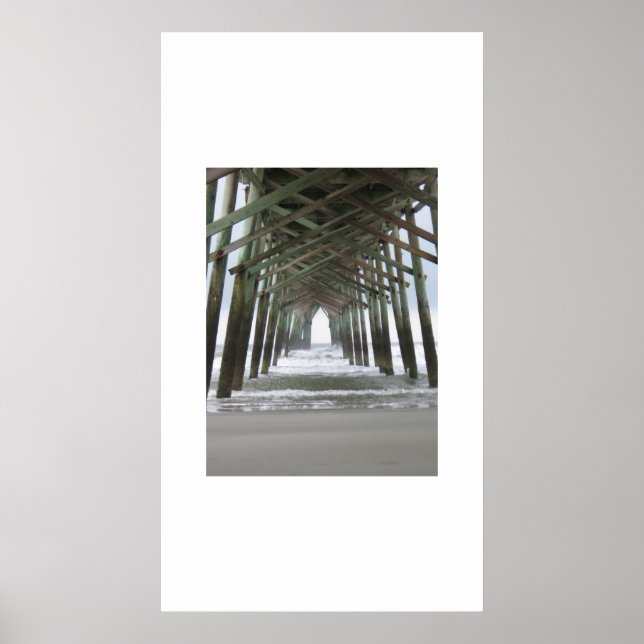 Ocean Pier Poster (Front)