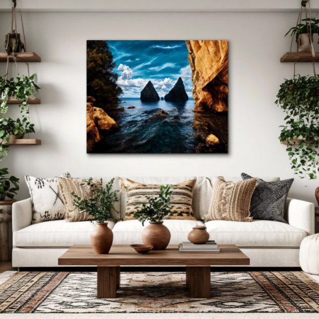 Ocean Portals Canvas Print (Creator Uploaded)