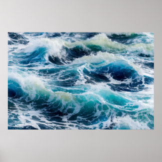 Ocean Pulse Poster