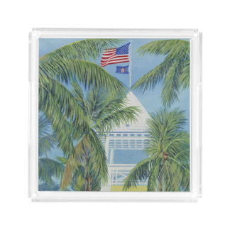 Ocean Reef Club Acrylic Tray