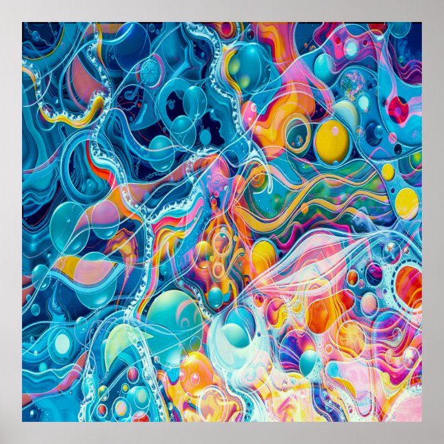 Ocean Reflections Poster (Front)
