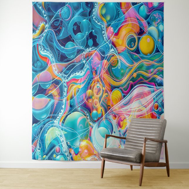 Ocean Reflections Tapestry (In Situ)