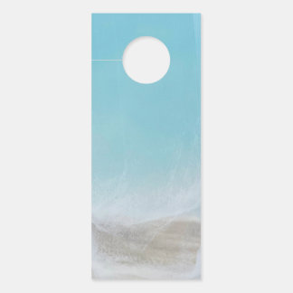 Ocean resin art lightswitch cover door hanger
