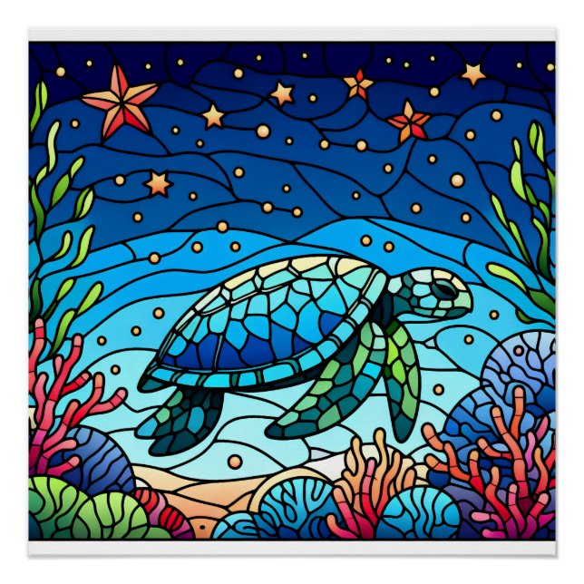  Ocean Reverie Poster (Front)
