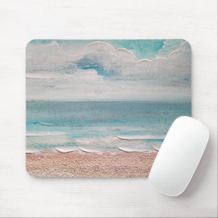 Ocean Sand Texture Mouse Pad