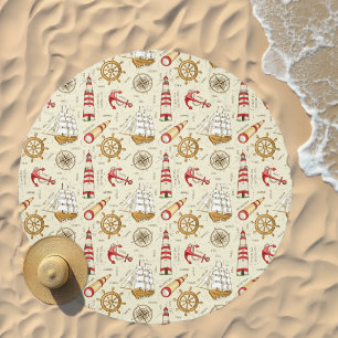 Ocean Scene Beach Towel