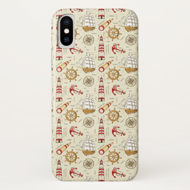 Ocean Scene Case-Mate iPhone Case (Back)