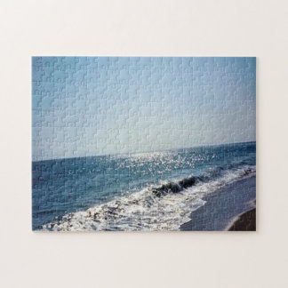 Ocean Scene in Outer Banks OBX Jigsaw Puzzle