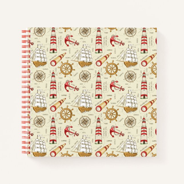 Ocean Scene Notebook (Front)