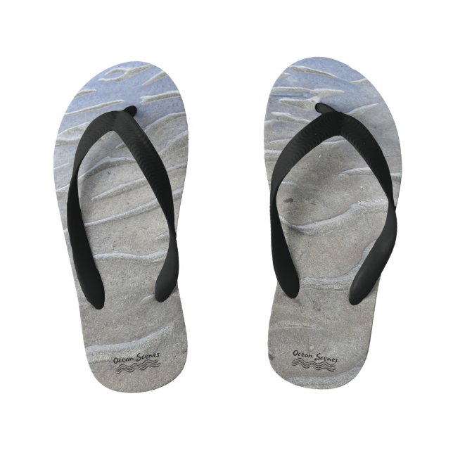 Ocean Scenes Flip Flops (Footbed)
