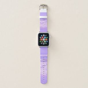 Ocean Sea Beach Purple Waves Water Apple Watch Band