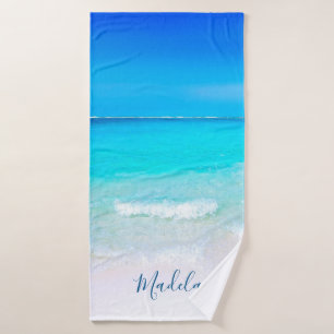 Ocean Sea Blue Beach Personal Bath Towel