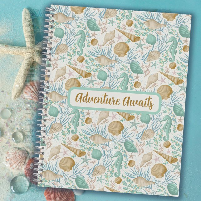 Ocean Sea Life Vacation Planner Notebook (Creator Uploaded)
