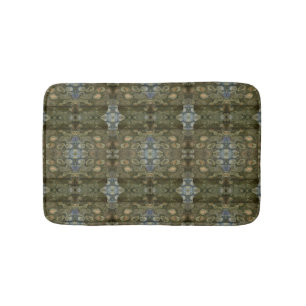 Ocean Sea Marine Sediment Gemstone Collection Box Bath Mat