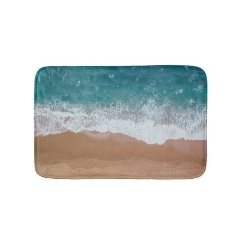 Ocean Sea Sand Shore Bath Mat