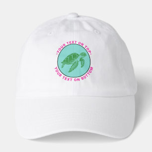 Ocean Sea Turtle #4B Hat
