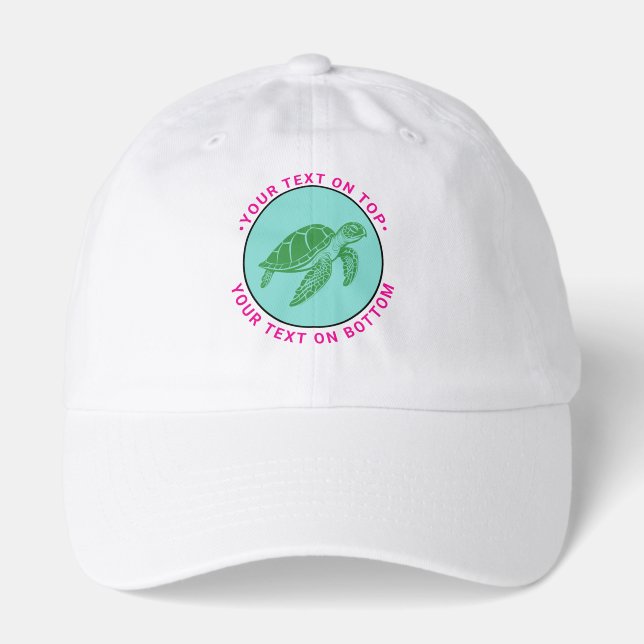 Ocean Sea Turtle #4B Hat (Front)