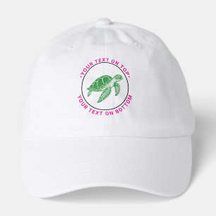 Ocean Sea Turtle #4C Hat