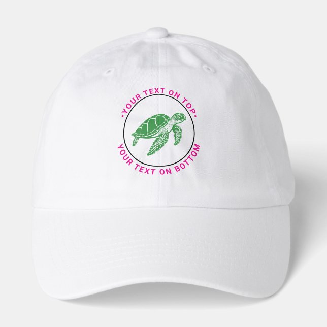 Ocean Sea Turtle #4C Hat (Front)